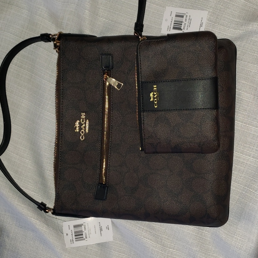Coach Rowan file bag and wallet